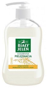 Biały Jeleń, Codzienna Pielęgnacja, mydło w płynie, owies, 300ml