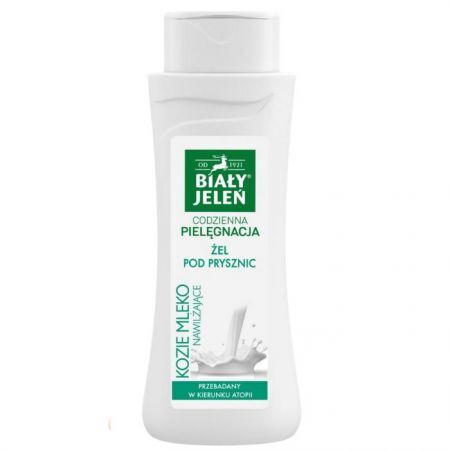 Biały Jeleń, Codzienna Pielęgnacja, żel pod prysznic, nawilżające kozie mleko, 250ml