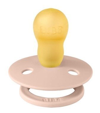 Bibs Colour, smoczek uspokajający, kauczuk, blush, rozmiar L, po 18 miesiącu, 1 sztuka