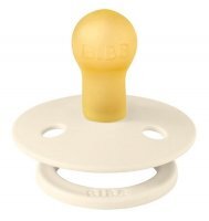 Bibs Colour, smoczek uspokajający, kauczuk, sage&ivory, rozmiar S, od urodzenia, 2 sztuki