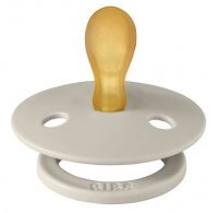 Bibs Colour Symmetrical, smoczek uspokajający symetryczny, kauczuk, sand, rozmiar S, od urodzenia, 1 sztuka