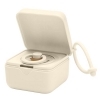 Bibs Pacifier Box 2w1, etui do smoczków i pojemnik do sterylizacji smoczków, ivory, 1 sztuka