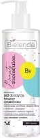 Bielenda Beauty Molecules, molekularny, synbiotyczny żel do mycia twarzy, cera odwodniona i wrażliwa, 195g