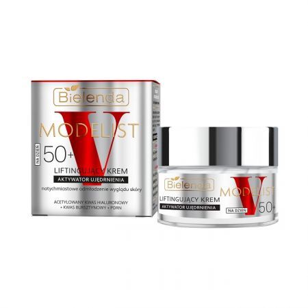 Bielenda V-Modelist, liftingujący krem na dzień 50+, aktywator ujędrnienia, 50ml