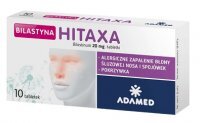Bilastyna Hitaxa 20mg, 10 tabletek