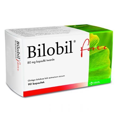 Bilobil Forte 80mg, 90 kapsułek