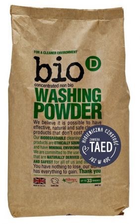 Bio D, hipoalergiczny proszek do prania, 2kg