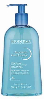 Bioderma Atoderm Gel douche, żel pod prysznic i do kąpieli, skóra sucha i normalna, 500ml