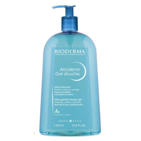 Bioderma Atoderm Gel douche, żel pod prysznic, skóra sucha i normalna, 1000ml