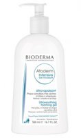 Bioderma Atoderm Intensive Gel moussant, żel oczyszczający i natłuszczający do skóry atopowej, 500ml