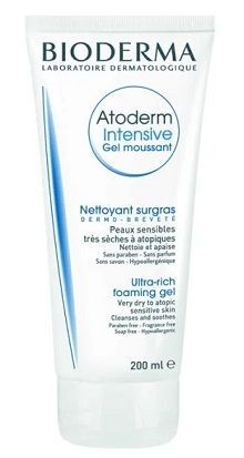 Bioderma Atoderm Intensive Gel, żel oczyszczający redukujący swędzenie skóry, skóra sucha i atopowa, 200ml