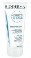 Bioderma Atoderm Intensive Gel, żel oczyszczający redukujący swędzenie skóry, skóra sucha i atopowa, 200ml