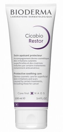 Bioderma Cicabio Restor, krem regeneracyjny dla skóry osłabionej w wyniku terapii onkologicznych, 100ml