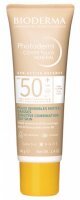 Bioderma Photoderm Cover Touch Mineral SPF 50+, kryjący fluid mineralny, skóra tłusta i mieszana, odcień bardzo jasny, 40g