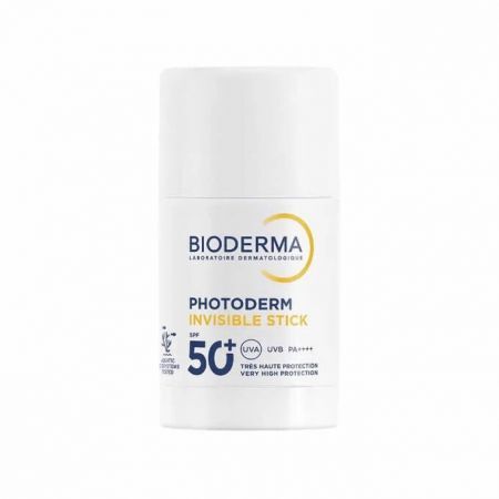 Bioderma Photoderm Invisible Stick, sztyft przeciwsłoneczny SPF50+, 15g