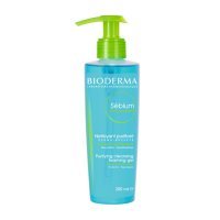 Bioderma Sebium Gel moussant, żel antybakteryjny do mycia twarzy, 200ml