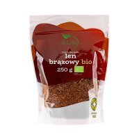 BioLife, Len brązowy BIO, nasiona, 250g