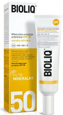 Bioliq, mineralna emulsja ochronna SPF 50, 30ml