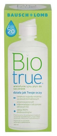 Biotrue, płyn dezynfekcyjny i pielęgnacyjny do soczewek, 300ml