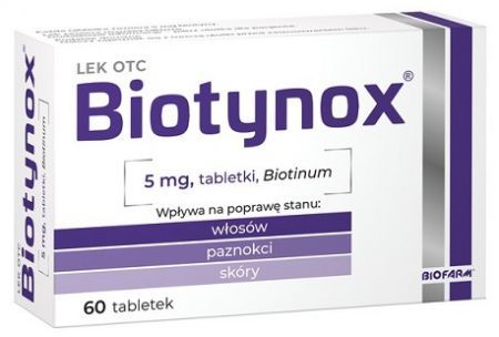 Biotynox 5mg, 60 tabletek