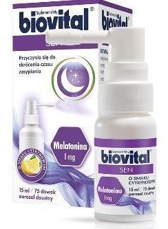 Biovital Sen, aerozol doustny, smak cytrynowy, 15ml