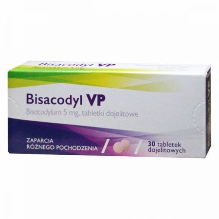 Bisacodyl VP 5mg, 30 tabletek