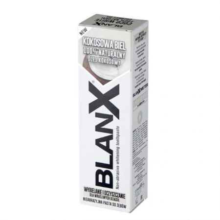 BlanX White Coconut, wybielająca pasta do zębów, z olejem kokosowym, 75ml