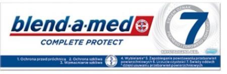 Blend-a-med Complete Protect, pasta do zebów, Krystaliczna Biel, 75ml