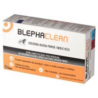 Blephaclean, chusteczki do codziennej higieny powiek, 20 sztuk