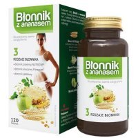Błonnik z ananasem, 120 tabletek do ssania