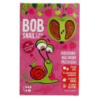 Bob Snail, przekąska jabłkowo-malinowa, 60g