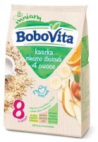 BoboVita, kaszka mleczno-zbożowa owoce, po 8 miesiącu życia, 230g
