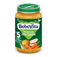 BoboVita Pierwsza Łyżeczka, jarzynowa z kurczakiem, po 5 miesiącu, 190g