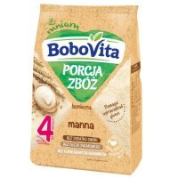 BoboVita Pierwsza Łyżeczka, kaszka bezmleczna manna, po 4 miesiącu, 170g