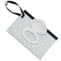 Bocioland, etui na chusteczki nawilżone, gwiazdki, 1 sztuka