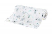 Bocioland, pieluszka bambusowa, koala, 30x30cm, 1 sztuka