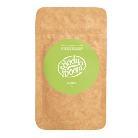 BodyBoom, peeling kawowy do ciała, mango, 30g