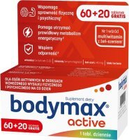 Bodymax Active, 60 tabletek + 20 tabletek w prezencie