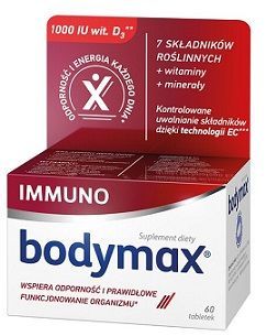 Bodymax Immuno, 60 tabletek KRÓTKA DATA 08/2022