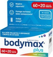 Bodymax Plus, 60 tabletek + 20 tabletek w prezencie
