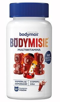 Bodymisie, żelki o smaku Coli, po 3 roku życia, 60 sztuk