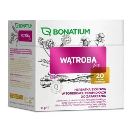Bonatium, Wątroba fix, 20 torebek