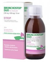 Bronchostop Duo na kaszel (120mg+830mg)/15ml, syrop, 120ml
