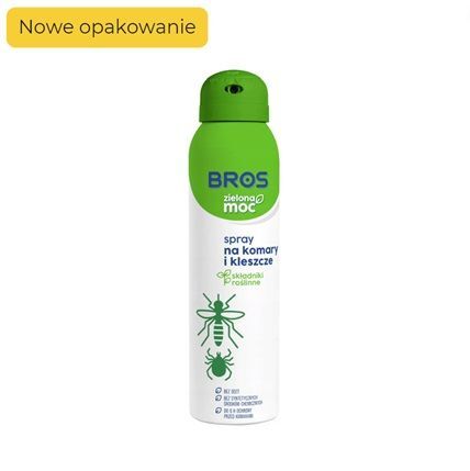 Bros Zielona Moc, spray na komary i kleszcze, 90ml