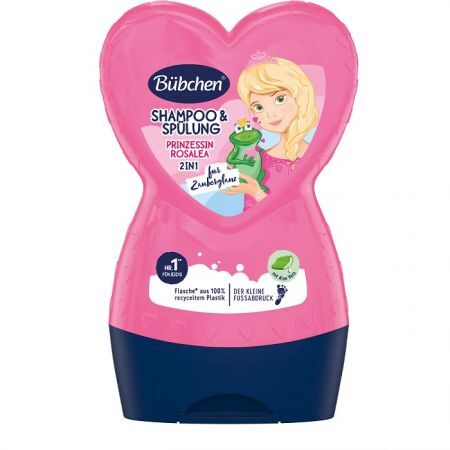 Bubchen Prinzessin Rosalea, szampon i odżywka 2w1 dla dzieci, 230ml