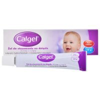 Calgel, żel do stosowania na dziąsła, dla dzieci powyżej 3 miesiąca życia, 10g