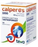 Calperos 1000 (400mg Ca2+), 100 kapsułek