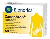 Canephron (18mg+18mg+18mg), 60 tabletek drażowanych