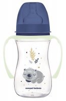 Canpol, butelka antykolkowa, Easy Start, Sleepy Koala, blue, po 3 miesiącu, 35/237, 240ml