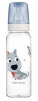 Canpol, butelka wąska, Cute Animals, po 12 miesiącu, 11/841, 250ml